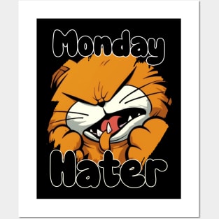 monday hater Posters and Art